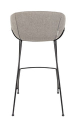 Zuiver Feston Barstool - Gray fabric