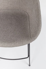 Zuiver Feston Barstool - Gray fabric