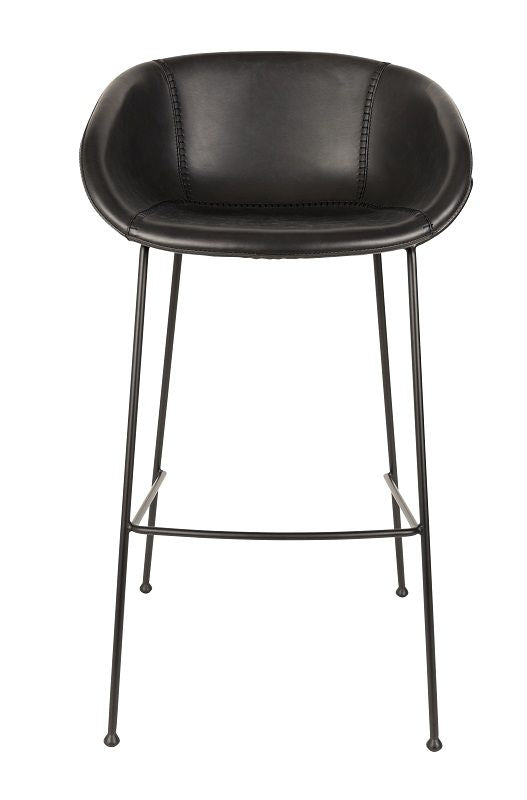 Zuiver Feston Barstool - Black PU