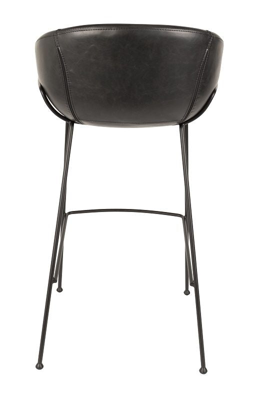 Zuiver Feston Barstool - Black PU