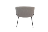 Zuiver Feston Lounge Chair - Gray fabric