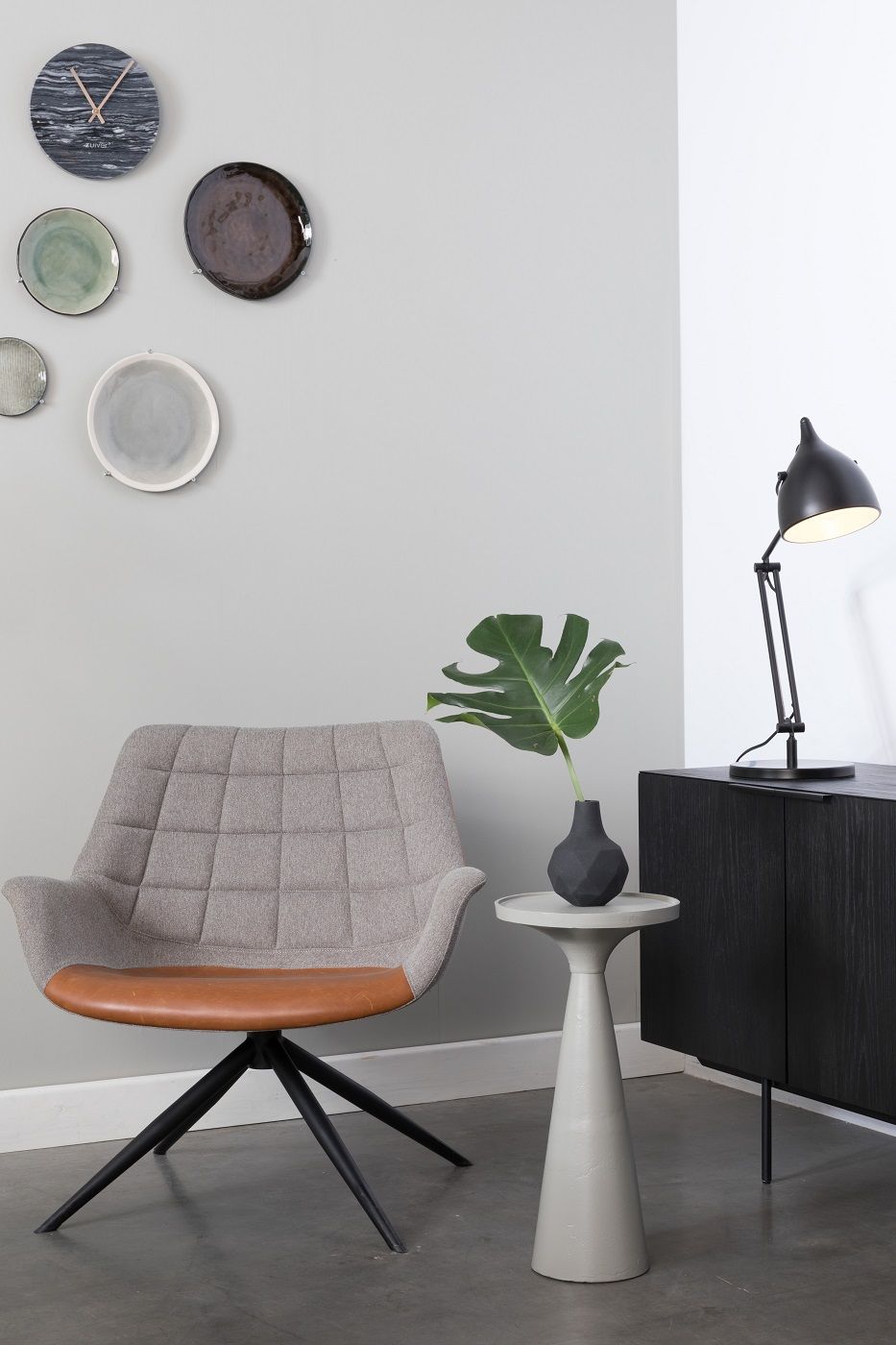 Zuiver Floss Side Table Ø28 - Gray