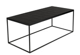 Zuiver Glazed Coffee Table 93x43 - Black