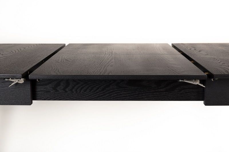 Zuiver Glimps Dining Table - Black, Butterfly Extract 120x60