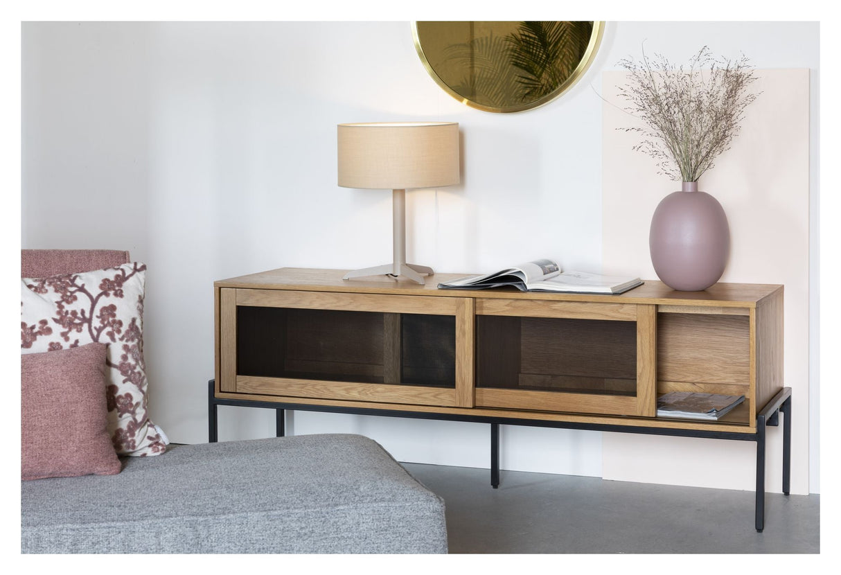 Zuiver Hardy Sideboard - Oak veneer/Black