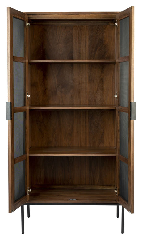 Zuiver Hardy Wine Cabinet - Walnut Define/Black