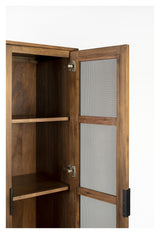 Zuiver Hardy Wine Cabinet - Walnut Define/Black