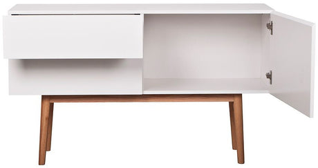 Zuiver High On Wood Sideboard - White - B:120