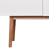 Zuiver High On Wood Sideboard - White - B:120