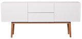 Zuiver High On Wood Sideboard - White - B:160