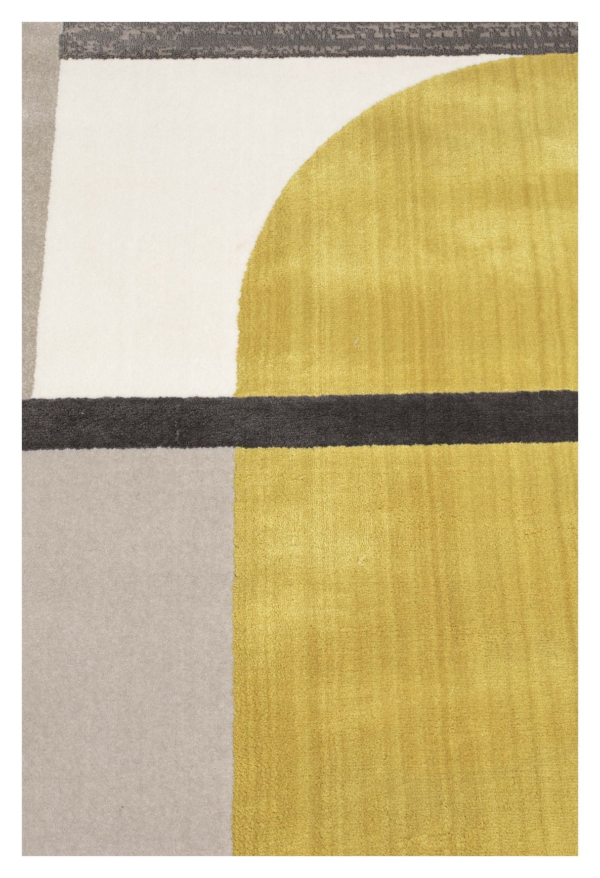 Zuiver Hilton Carpet - Gray/Yellow, 160X230