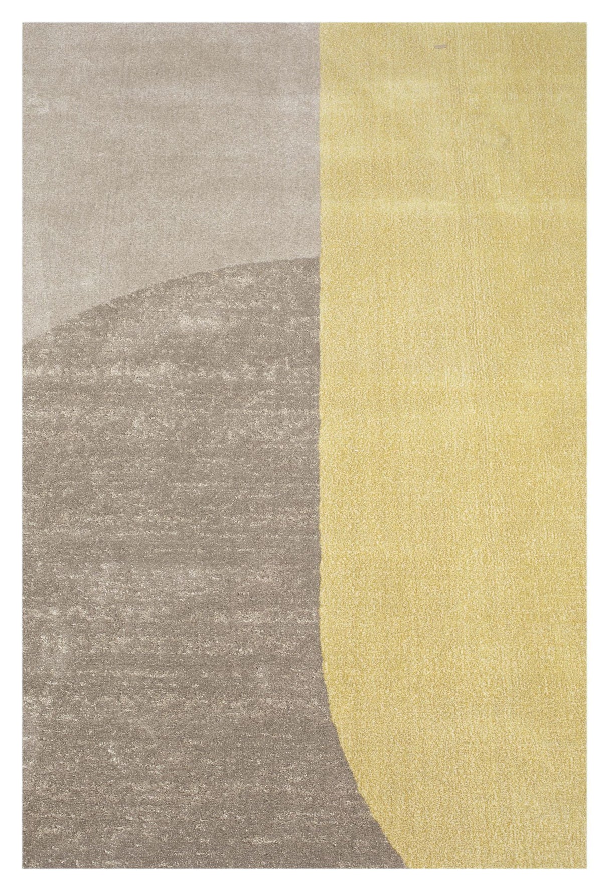 Zuiver Hilton Blanket - Gray/Yellow, Ø240