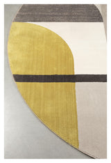 Zuiver Hilton Blanket - Gray/Yellow, Ø240