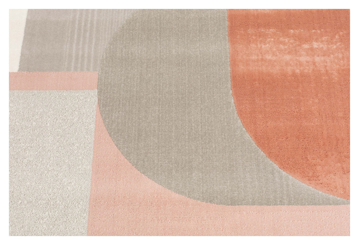 Zuiver Hilton Carpet - Gray/Pink, 160X230