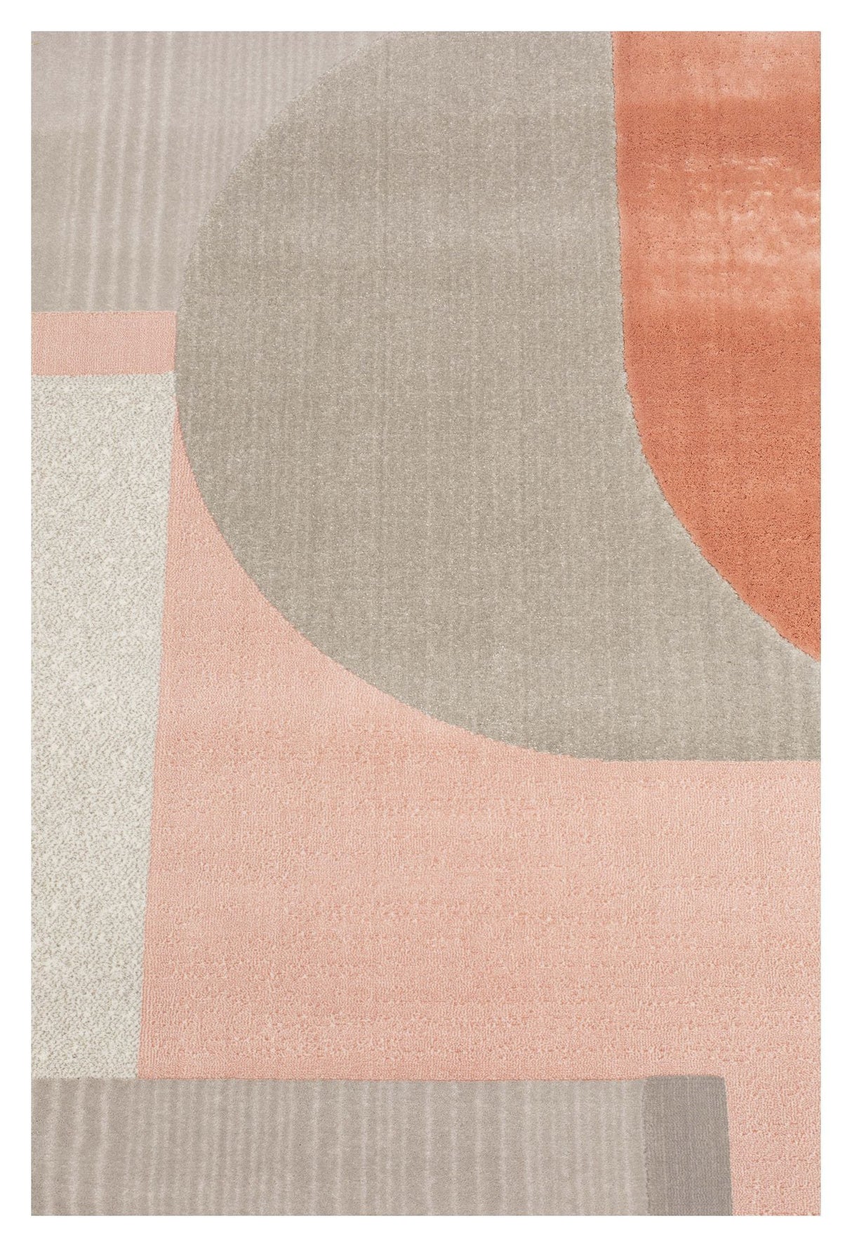 Zuiver Hilton Carpet - Gray/Pink, 160X230