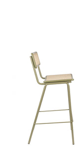 Zuiver Jort Barstool - Green/Nature