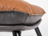 Zuiver Lazy Sack Footstool - Brown