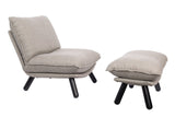 Zuiver Lazy Sack Lounge Chair - Light Gray