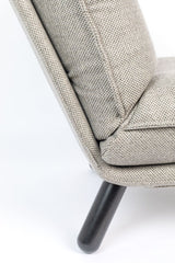 Zuiver Lazy Sack Lounge Chair - Light Gray