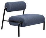 Zuiver Lekima Lounge Chair - Dark Blue