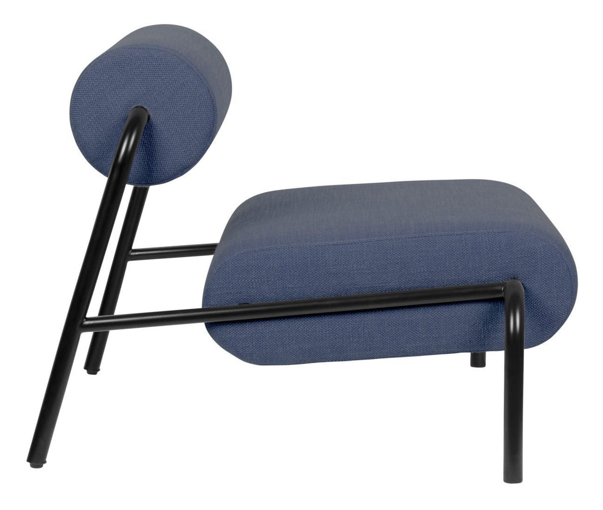 Zuiver Lekima Lounge Chair - Dark Blue