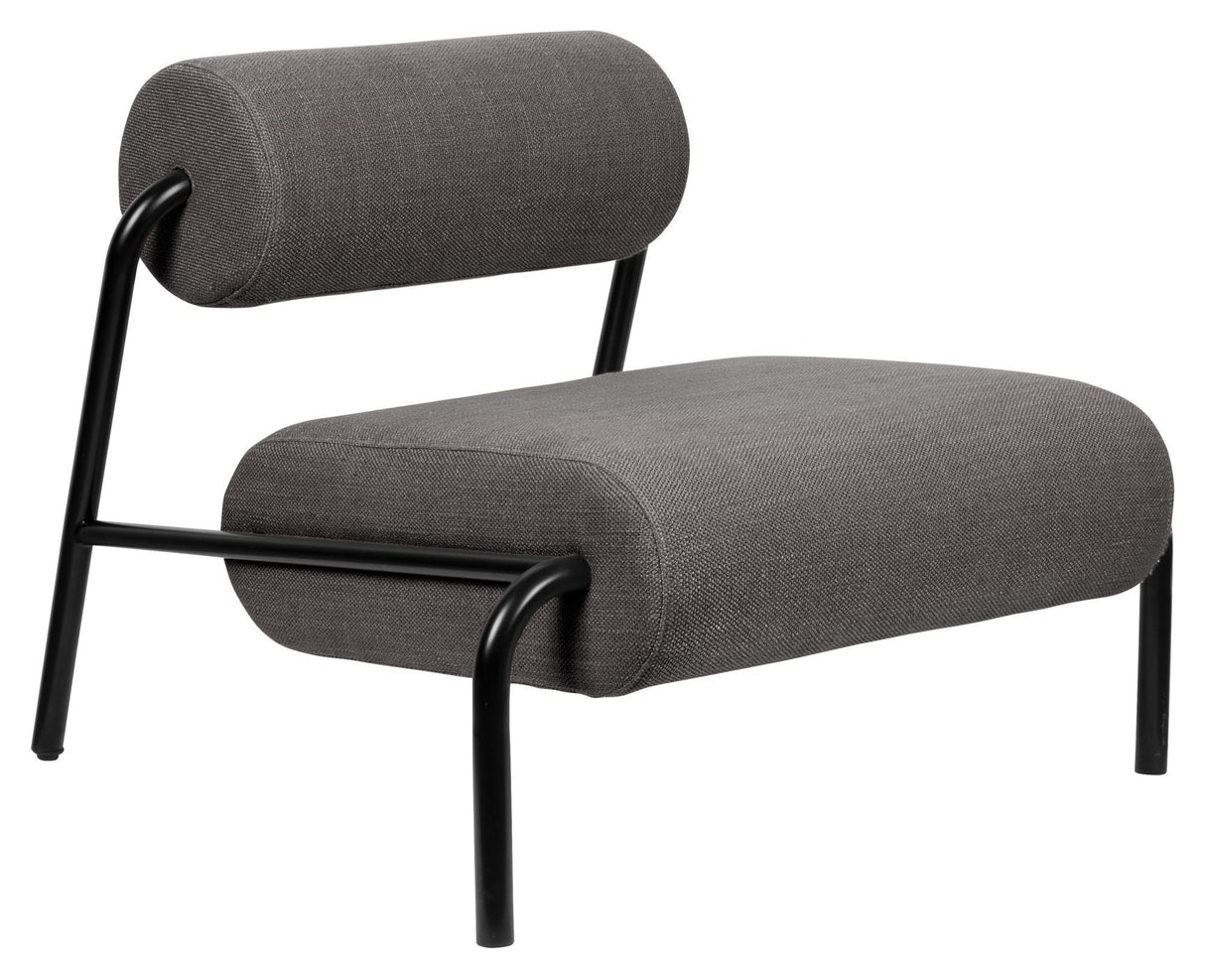 Zuiver Lekima Lounge Chair - Dark Gray