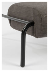 Zuiver Lekima Lounge Chair - Dark Gray