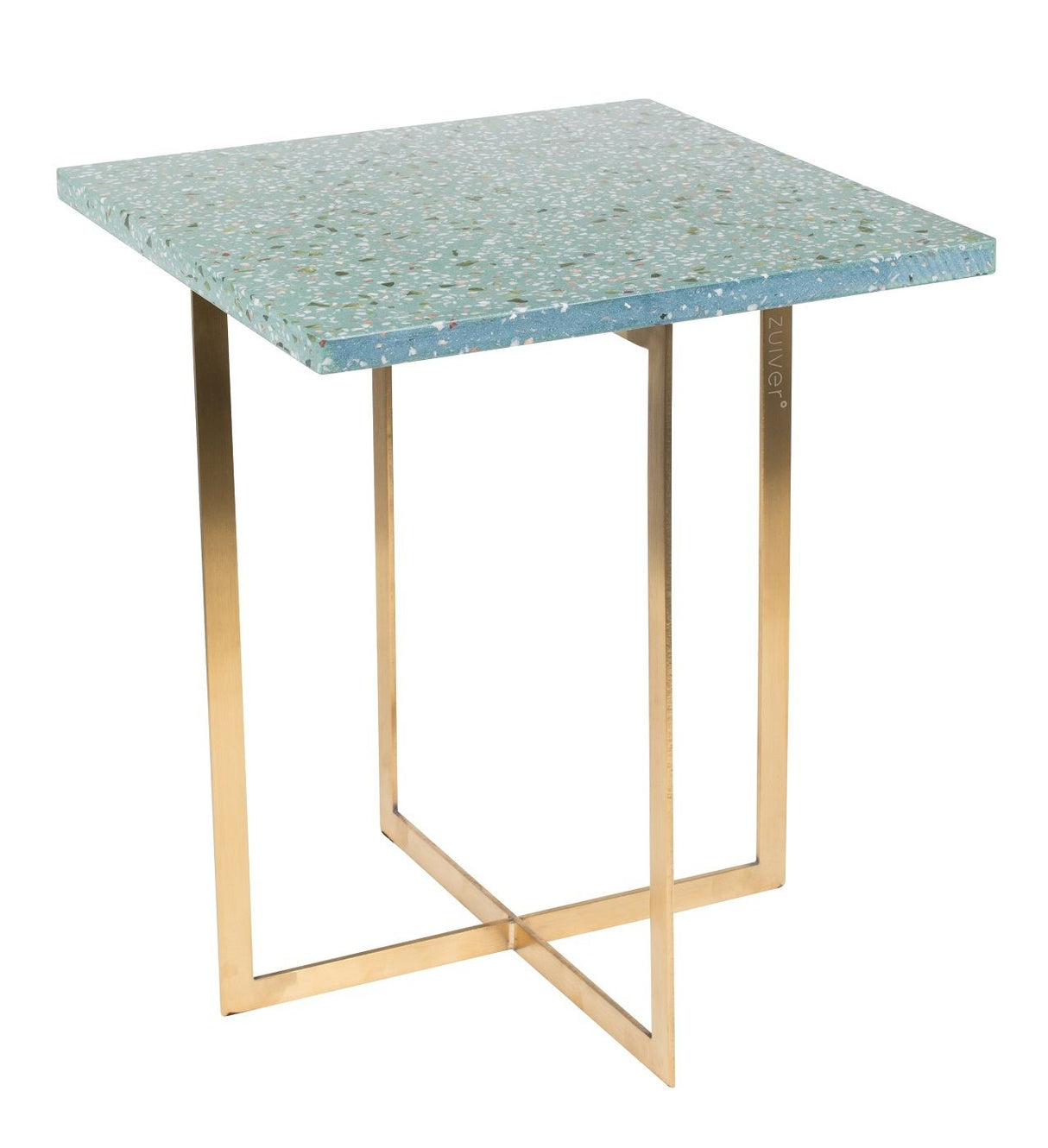 Zuiver Luigi Side Table - Green, 40x40