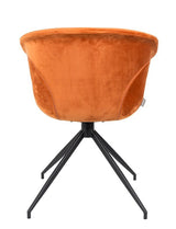 Zuiver Mia Dining chair w/armrests - Orange