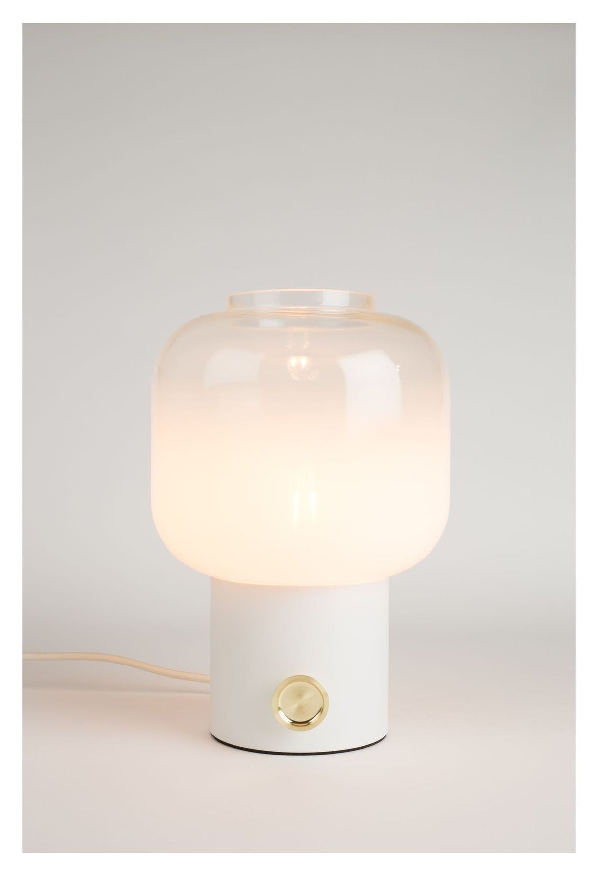 Moody Table Lamp, White