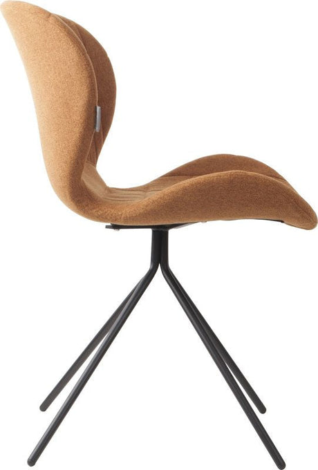 Zuiver OMG Dining chair - Brown fabric