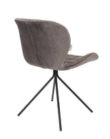 Zuiver OMG Dining chair, Gray velvet