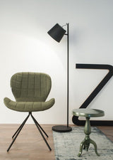 Zuiver OMG Dining chair - Green fabric