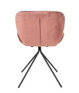 Zuiver OMG Dining chair - Old pink velvet