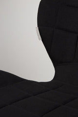 Zuiver OMG Dining chair - Black fabric