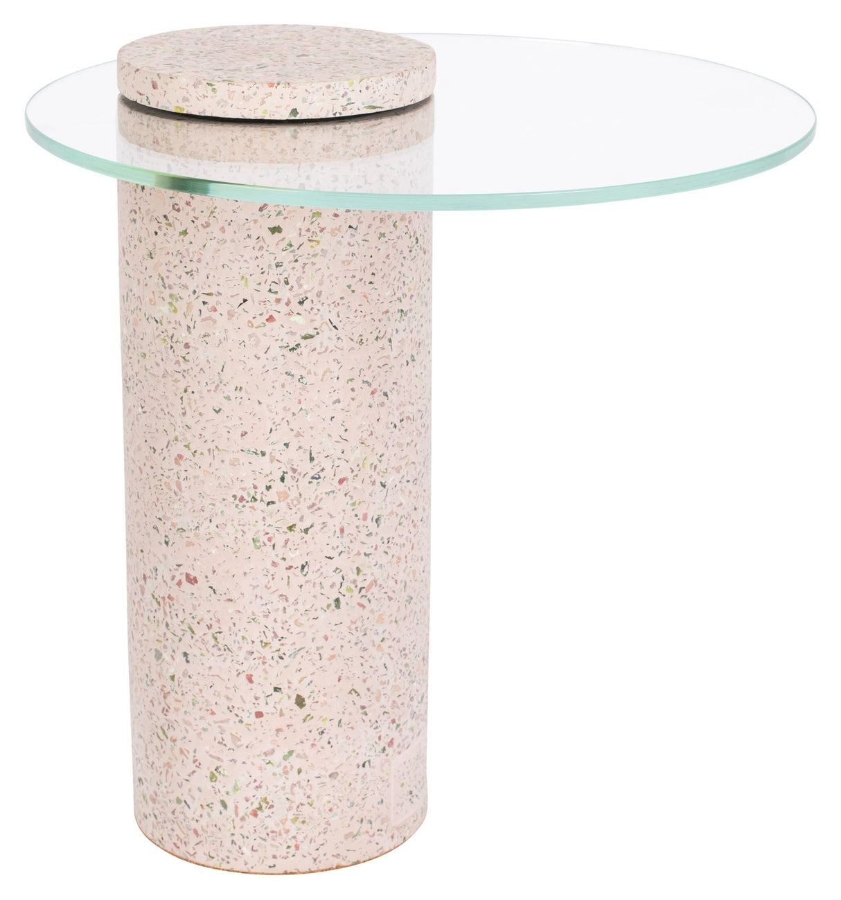 Zuiver Rosalina Side table - Pink Terrazzo, Ø40