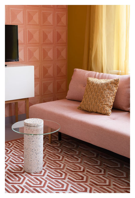 Zuiver Rosalina Side table - Pink Terrazzo, Ø40