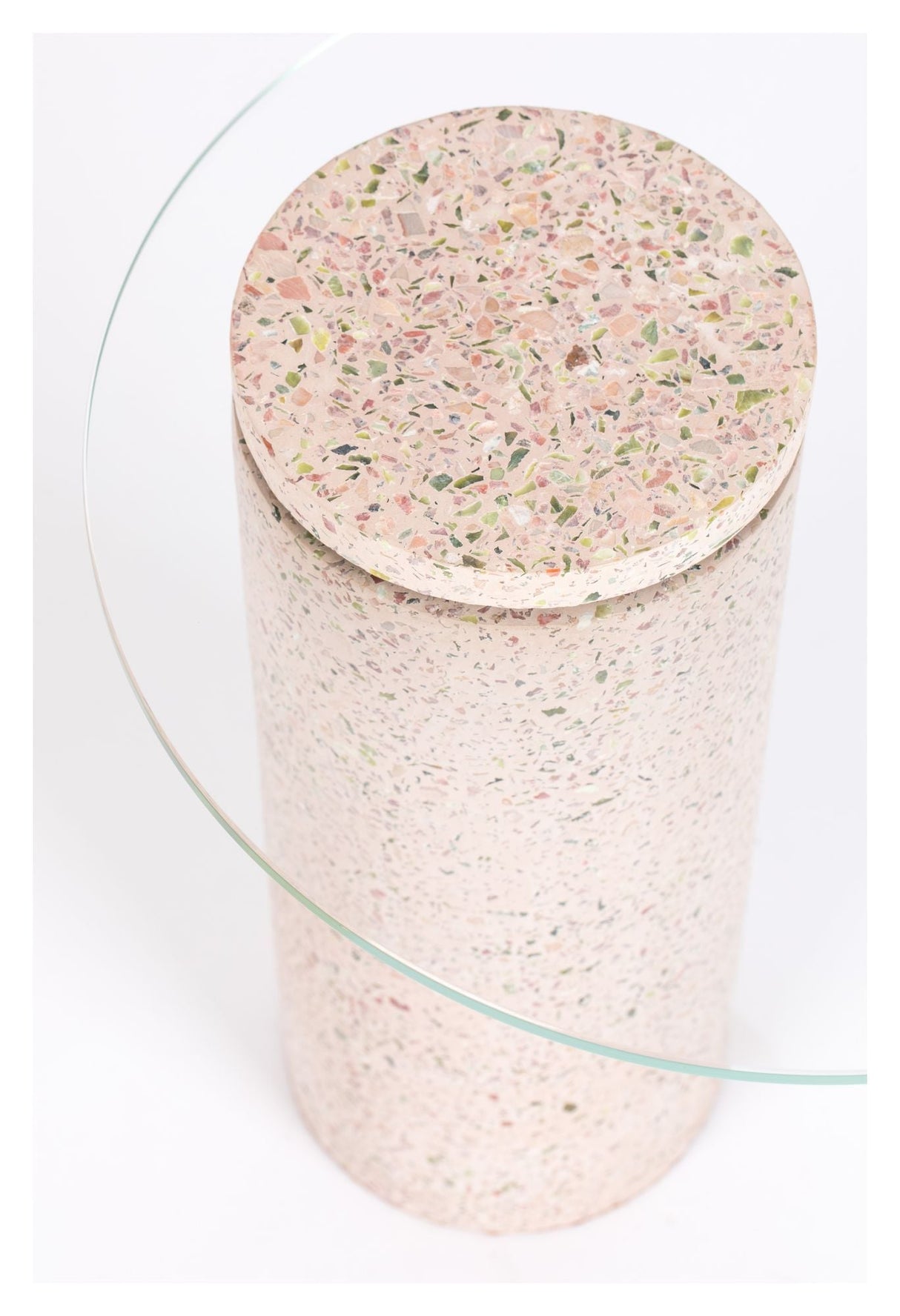 Zuiver Rosalina Side table - Pink Terrazzo, Ø40