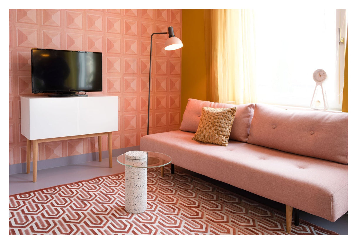 Zuiver Rosalina Side table - Pink Terrazzo, Ø40