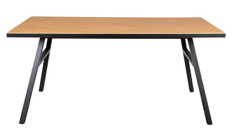 Zuiver Seth Dining Table 180x90 - Black/nature