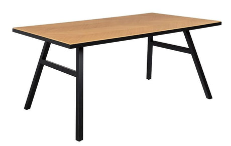 Zuiver Seth Dining Table 180x90 - Black/nature