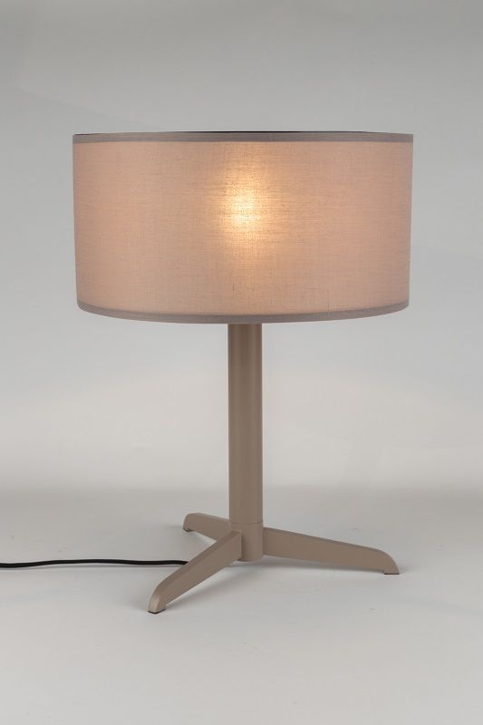 Zuiver Shelby Table lamp Ø36 - Taupe