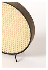 Zuiver Sien Table Lamp - Black/Rattan, Ø34