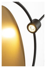 Sirius Floor Lamp, Black/Gold