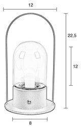 Smarty Table lamp with clear glass