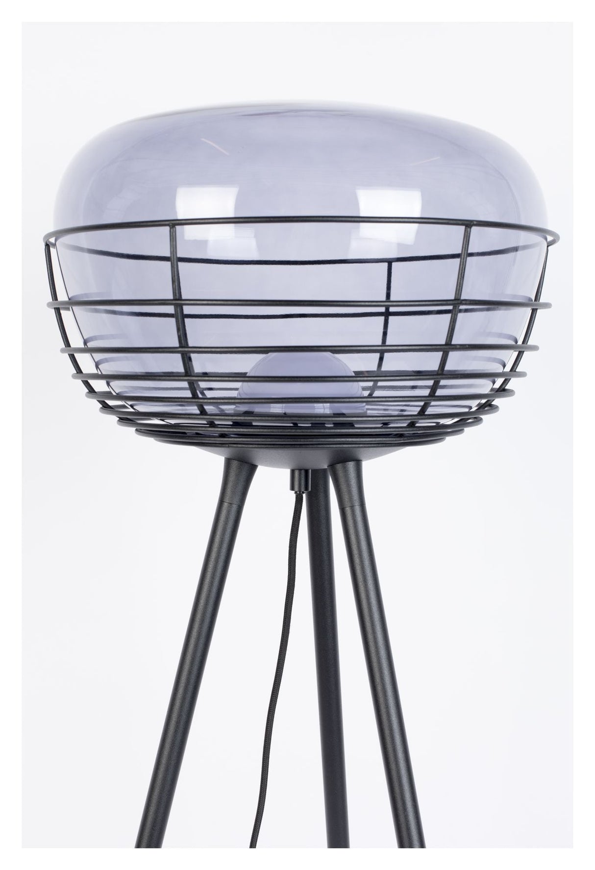 Zuiver Smokey Floor Lamp - Smoked Glass