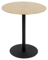 Zuiver Snow Side Table - Brushed Brass, Ø40