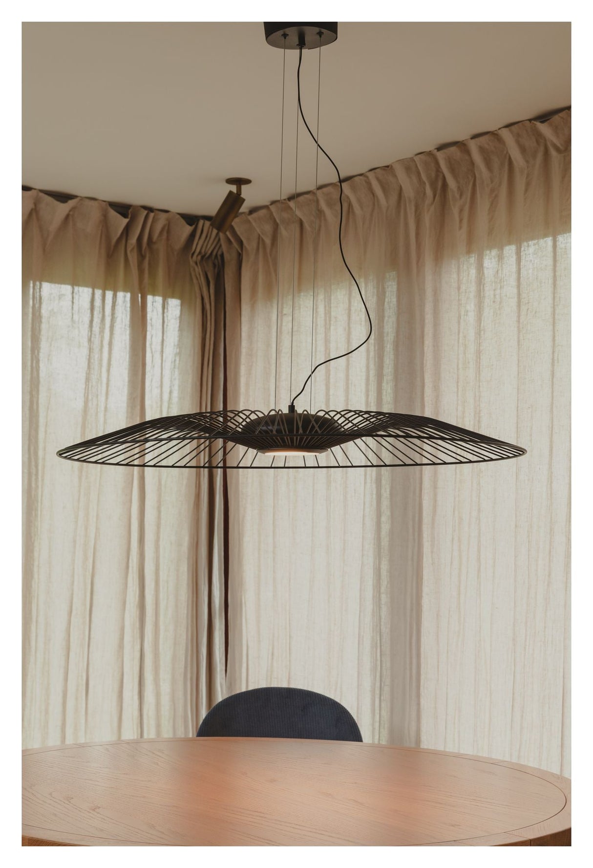 Spider Ceiling Lamp - Black Metal