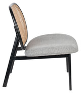 Zuiver Spike Lounge Chair - Gray/Nature