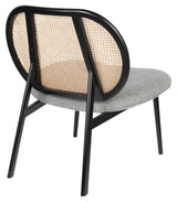 Zuiver Spike Lounge Chair - Gray/Nature